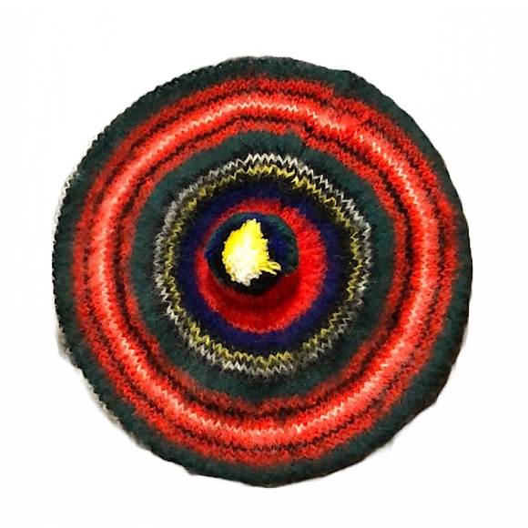 Vintage Made In Scotland Royal Stewart Tartan Beret - Picture 1 of 9